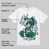 Gel 1130 White Dark Neptune DopeSkill T-Shirt Smile Through The Pain Graphic