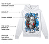 Powder Blue 9s DopeSkill Hoodie Sweatshirt Money Don't Lie Graphic