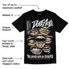 Black and White Collection DopeSkill T-Shirt The Mouth With No Droughts Graphic