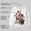 A Ma Maniere x Dark Mocha 4s DopeSkill Sweatshirt Make Money Graphic
