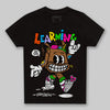 Black and White Sneakers DopeSkill Toddler Kids T-shirt Learning Graphic Streetwear - Black