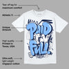 Midnight Navy 5s DopeSkill T-Shirt New Paid In Full Graphic