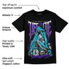 Aqua 6s DopeSkill T-Shirt Life or Die Graphic