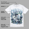 Diffused Blue Sail Grey White 1s DopeSkill T-Shirt Chillin Graphic