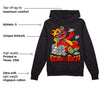 Red Collection DopeSkill Hoodie Sweatshirt Born To Be Rich Graphic