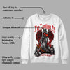 Fire Red 3s DopeSkill Sweatshirt New I'm Loving It Graphic