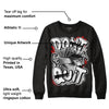 Black and White 14s DopeSkill Sweatshirt Don't Quit Graphic