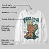 Oxidized Green 4s DopeSkill Sweatshirt False Love Graphic