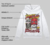 Fire Red 3s DopeSkill Hoodie Sweatshirt Pretty Girl Swag Graphic