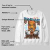 Orange Black White DopeSkill Sweatshirt Drip Harder Graphic