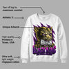 Field Purple 12s DopeSkill Sweatshirt Black King Graphic