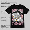 Stars Court White/Pink DopeSkill T-Shirt Sorry I've Been Trappin Graphic