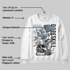 Blue Suede 40s DopeSkill Sweatshirt Side Hustle Graphic