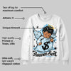 Legend Blue 11s DopeSkill Sweatshirt Heaven Sent Graphic