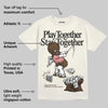Baroque Brown 1s DopeSkill T-Shirt Play together, Stay together Graphic