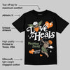 Undefeated x 4s OG DopeSkill T-Shirt New Love Heals Graphic