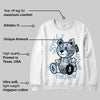 Blue Suede 40s DopeSkill Sweatshirt Smile Through The Pain Graphic