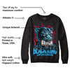 University Blue 2s DopeSkill Sweatshirt Black King Graphic