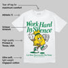Green Collection DopeSkill T-Shirt Work Hard In Silence Graphic