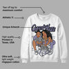 Indigo Haze 5s DopeSkill Sweatshirt Queen Of Hustle Graphic