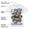 Midnight Navy 3s DopeSkill T-Shirt The Mouth With No Droughts Graphic