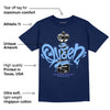 Georgetown 5s DopeSkill Midnight Navy T-shirt Queen Chess Graphic