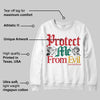Mexico 'El Vuelo' 3s DopeSkill Sweatshirt Protect Me From Evil Graphic
