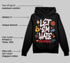 Black and White Collection DopeSkill Hoodie Sweatshirt Let 'em Hate Graphic