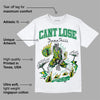 Lucky Green 5s DopeSkill T-Shirt Cant Lose Graphic