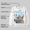 Legend Blue 11s DopeSkill Sweatshirt New No Days Off Graphic