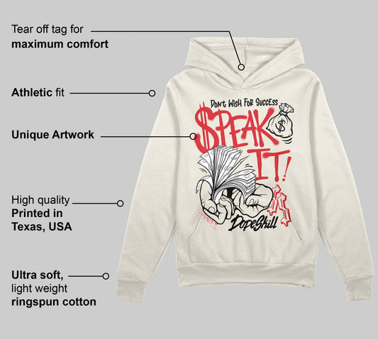 Sail 1s OG DopeSkill Hoodie Sweatshirt Speak It Graphic