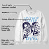 University Blue Collection DopeSkill Sweatshirt Ain't Gon' Let Up Graphic