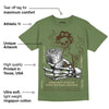 Olive Collection DopeSkill Olive T-shirt Show Me The Money Graphic