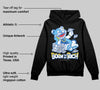 Blueberry 12s DopeSkill Hoodie Sweatshirt Born To Be Rich Graphic