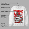 Black Toe 1s DopeSkill Sweatshirt Trippin Graphic