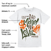 Olive Collection DopeSkill T-Shirt No Money No Love Typo Graphic