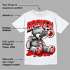 Cherry 12s DopeSkill T-Shirt Sick Bear Graphic