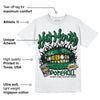 Lucky Green 5s DopeSkill T-Shirt Hot Mouth Graphic