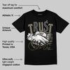 Medium Olive 3s DopeSkill T-Shirt Trust No One Graphic