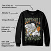 Undefeated x 4s OG DopeSkill Sweatshirt Sorry I've Been Trappin Graphic