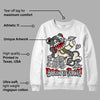 Off Noir 3s DopeSkill Sweatshirt Born To Be Rich Graphic