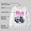 Pink 'Risk Is Better Than Regret' DopeSkill Graphic Sweatshirt