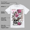 Dunk Smokey Mauve Playful Pink White Brown DopeSkill T-Shirt Side Hustle Graphic