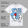 Powder Blue 9s DopeSkill T-Shirt Love Kills Graphic