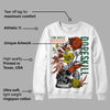 Dunk Low Team Dark Green Orange DopeSkill Sweatshirt Side Hustle Graphic