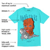 Dunk Dolphins DopeSkill Tahiti Blue T-shirt Money Talks Graphic