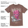 Dunk Smokey Mauve Playful Pink White Brown DopeSkill Brown Savana T-shirt Money  Talks Graphic