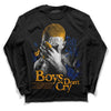 Dunk Blue Jay and University Gold DopeSkill Long Sleeve T-Shirt Boys Don't Cry Graphic Streetwear - Black