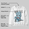 Legend Blue 11s DopeSkill Sweatshirt Money Talks Graphic