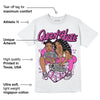 Hyper Violet 4s DopeSkill T-Shirt Queen Of Hustle Graphic